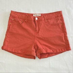 Coral Workshop Shorts Size 10